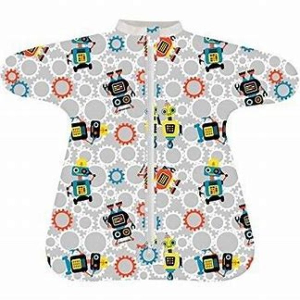 COPY - Cozy Baby Sleeper Robots 3-9 Months